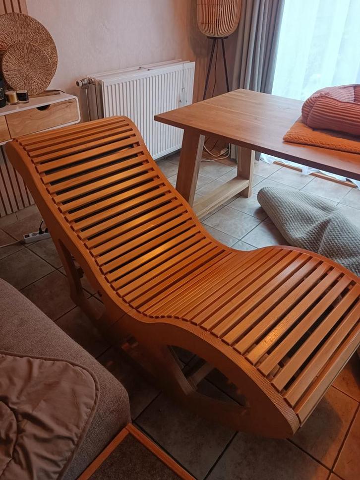 Infrarood ligbed Iroko Droom Weg, Sport en Fitness, Sauna, Infrarood, Ophalen of Verzenden