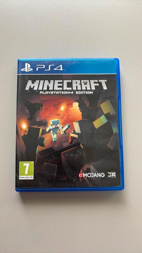 Minecraft, PS4, Games en Spelcomputers, Games | Sony PlayStation 4, Gebruikt, Avontuur en Actie, Vanaf 7 jaar, Online, Ophalen of Verzenden