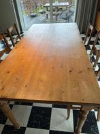 Houten tafel, Huis en Inrichting, 200 cm of meer, 50 tot 100 cm, Grenenhout, Gebruikt