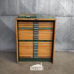 Plantin drukkerskast | Vintage zetkast met 20 lades, Huis en Inrichting, Zo goed als nieuw, Industrieel Vintage, Met lade(s), 50 tot 75 cm