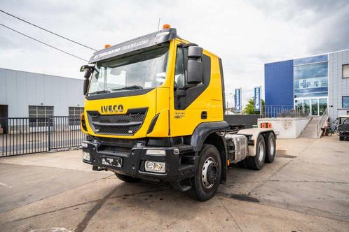 Iveco TRAKKER 450-6X4-BIG AXLES (bj 2017), Auto's, Vrachtwagens, Bedrijf, Te koop, Airconditioning, Elektrische ramen, Navigatiesysteem
