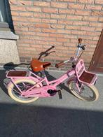 Roze meisjes fiets, Fietsen en Brommers, Ophalen, Popal, 16 inch, Handrem