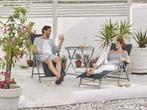 relaxstoel alu klapstoel tuinstoel ligstoel, Tuin en Terras, Ophalen of Verzenden, Zo goed als nieuw, Aluminium