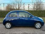 NISSAN MICRA 1.2i ESSENCE 166 000KM BOÎTE AUTOMATIQUE 2004, Auto's, Zwart, Blauw, Leder en Stof, 5 deurs