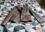 Lederen Vintage vest (Maat 40), Kleding | Dames, Truien en Vesten, Bruin, Zo goed als nieuw, Ophalen, ANDERE