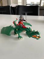 Playmobil kasteeldraak met ridder, Kinderen en Baby's, Ophalen of Verzenden, Zo goed als nieuw