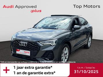 Audi Q3 Sportback PHEV 2J GAR*WEINIG KM'S*245PK*S-LINE*PHEV* beschikbaar voor biedingen