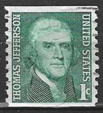 USA 1967/1968 - Yvert 816a - Thomas Jefferson (ST), Postzegels en Munten, Postzegels | Amerika, Verzenden, Gestempeld