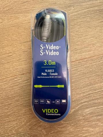 S-video kabel 3 meter als nieuw in de doos beschikbaar voor biedingen