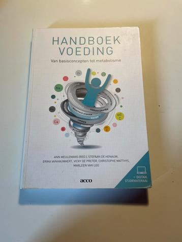 Marleen Van Loo - Handboek voeding beschikbaar voor biedingen