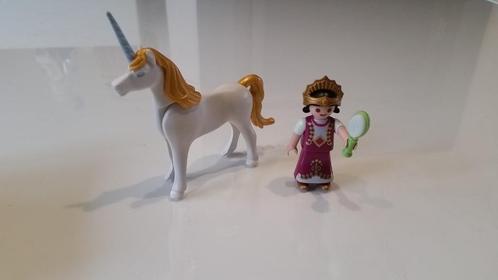 Playmobil 4645 Licorne-Princesse, Kinderen en Baby's, Speelgoed | Playmobil, Gebruikt, Los Playmobil, Ophalen