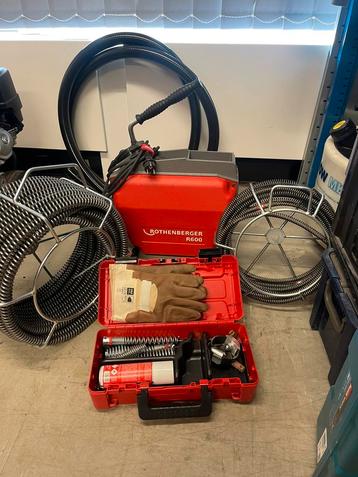 Machine à déboucher Rothenberger R600 utiliser 3x neuf !!!!!, Enlèvement ou Envoi, Comme neuf