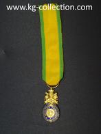 Médaille française Miniature militaire, Collections, Enlèvement ou Envoi, Autres, Ruban, Médaille ou Ailes