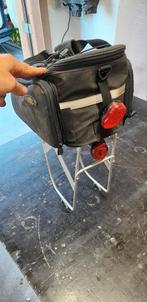Topeak zadelrek en tas, Ophalen, Gebruikt, Topeak