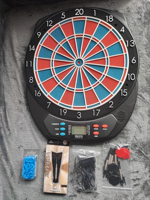 Electronisch dartbord BULLS SCORPY, Sport en Fitness, Darts, Zo goed als nieuw, Dartbord, Soft tip, Ophalen of Verzenden