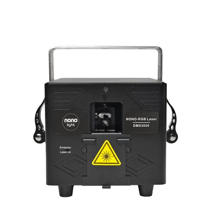 Nono Light - RGB-laser DMX 3000 in hardcase (JPB15), Muziek en Instrumenten, Licht en Laser, Nieuw, Laser, Ophalen