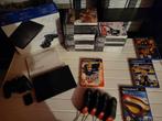 PS2 Slim Boxed + 31 jeux + accessoire, Enlèvement ou Envoi, Avec 1 manette, Avec jeux, Noir