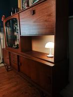 Vintage/retro midcentury bar/vitrine kast met lades, Ophalen