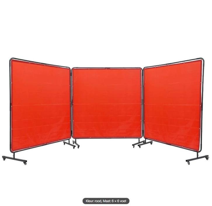 LASSCHERM  / SPATSCHERM  OP WIELEN  VEVOR, Doe-het-zelf en Bouw, Gereedschap | Lasapparaten, Nieuw, Elektroden, 150 tot 250 ampère