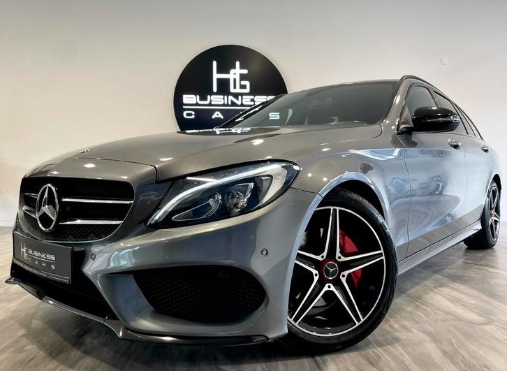 Mercedes-Benz C 180 d BREAK/ PACK AMG/ PACK NIGHT/ CUIR/ LED, Auto's, Mercedes-Benz, Bedrijf, Te koop, C-Klasse, ABS, Airbags