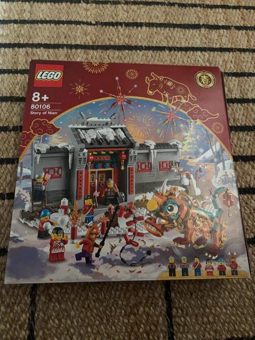 LEGO 80106 Chinese New Year: Story of Nian, Kinderen en Baby's, Speelgoed | Duplo en Lego, Zo goed als nieuw, Lego, Complete set