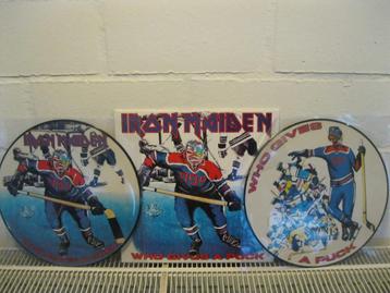IRON MAIDEN - WHO GIVES A PUCK - 2 lp Picture disk