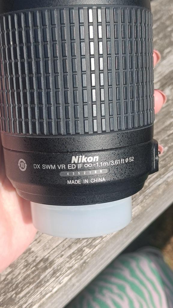 Nikkor 55-200 mm spiegelreflexlens, Audio, Tv en Foto, Foto | Lenzen en Objectieven, Zo goed als nieuw, Telelens, Zoom, Ophalen of Verzenden