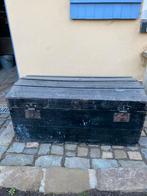 Oude houten koffer, Huis en Inrichting, Woonaccessoires | Kisten, Minder dan 50 cm, Minder dan 50 cm, Gebruikt, Ophalen of Verzenden