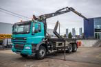 DAF CF 85.410+DIEBOLT 16Ton/m (bj 2010), Auto's, Euro 5, Achterwielaandrijving, Blauw, Overige brandstoffen