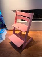 Stokke tripp trapp kinderstoel roze, Kinderen en Baby's, Ophalen, Gebruikt, Meegroeistoel