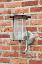 Inox buitenlamp, Tuin en Terras, Ophalen, Inox, Wandlamp, 50 tot 250 watt
