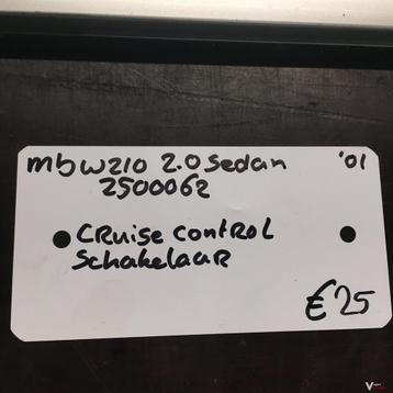Mercedes W210 2001  sedan   2500062  Cruise controlschakelaa beschikbaar voor biedingen
