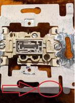 Gebruikte NIKO PR20 7000 drukknop, functionele staat, Doe-het-zelf en Bouw, Ophalen of Verzenden, Gebruikt, Schakelaar