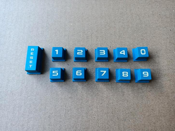 Toetsen /Set Rowe-AMi R81 (1977) jukebox, Collections, Machines | Jukebox, Ami, Envoi