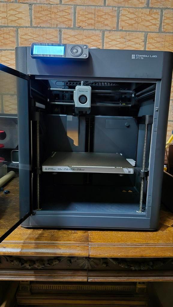 Bambu Lab P1S + buffer + extra nozzles, Computers en Software, 3D Printers, Gebruikt, Ingebouwde Wi-Fi, Ophalen