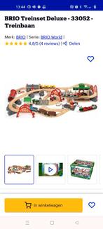 BRIO Treinset Deluxe - 33052 - Treinbaan, Kinderen en Baby's, Nieuw, Ophalen of Verzenden