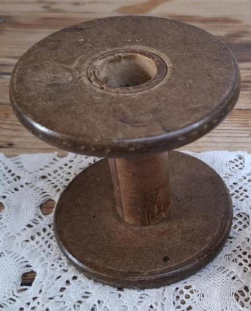 Brede oude bruine Franse klos, G.S.F., Antiek en Kunst, Curiosa en Brocante, Ophalen of Verzenden