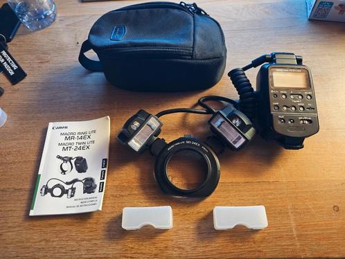 Canon MT24-EX twin macro flash, Audio, Tv en Foto, Foto | Flitsers, Canon, Ophalen of Verzenden