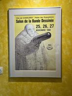 Moebius - Cadre alu+affiche Salon de la BD - Charleroi -1988, Envoi