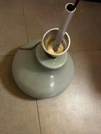 Vintage glazen hanglamp, Ophalen, Gebruikt, Glas