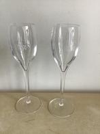 2 Duval-LeRoy champagne glazen., Ophalen, Nieuw, Champagne