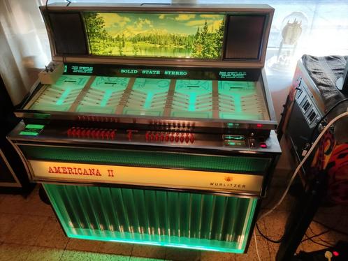 Jukebox juke-box wurlitzer jukeboxen, Verzamelen, Automaten | Jukeboxen, Zo goed als nieuw, Wurlitzer, Ophalen