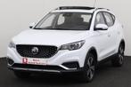 MG ZS EV EV + CAMERA + PDC + CRUISE + LEDER + PANO + ALU 17, Auto's, MG, Gebruikt, ZS, Wit, Leder