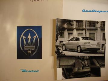 Maserati Quattroporte 1994 Brochure Catalogue Prospekt Press beschikbaar voor biedingen