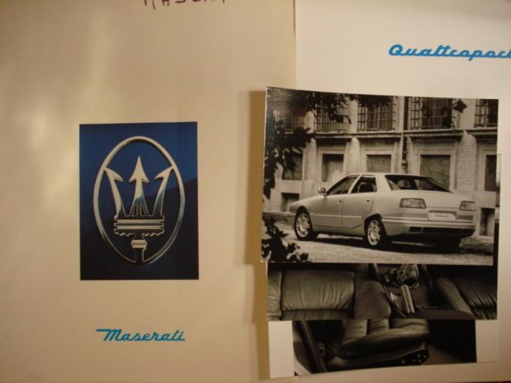 Maserati Quattroporte 1994 Brochure Catalogue Prospekt Press, Boeken, Auto's | Folders en Tijdschriften, Zo goed als nieuw, Overige merken