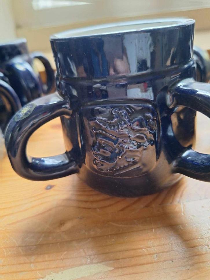 Chope Charles Quint Bleu, Collections, Marques de bière, Utilisé, Chope(s), Autres marques, Enlèvement