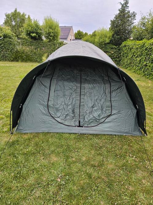 Karpertent met skin 2 pers tent, Watersport en Boten, Hengelsport | Karpervissen, Gebruikt, Ophalen