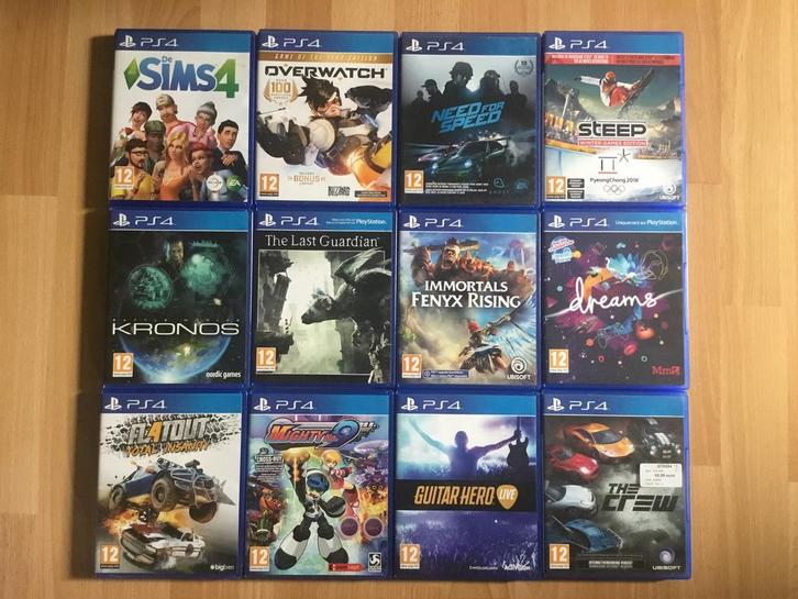 PS4 games, Games en Spelcomputers, Games | Sony PlayStation 4, Vanaf 12 jaar, Ophalen of Verzenden