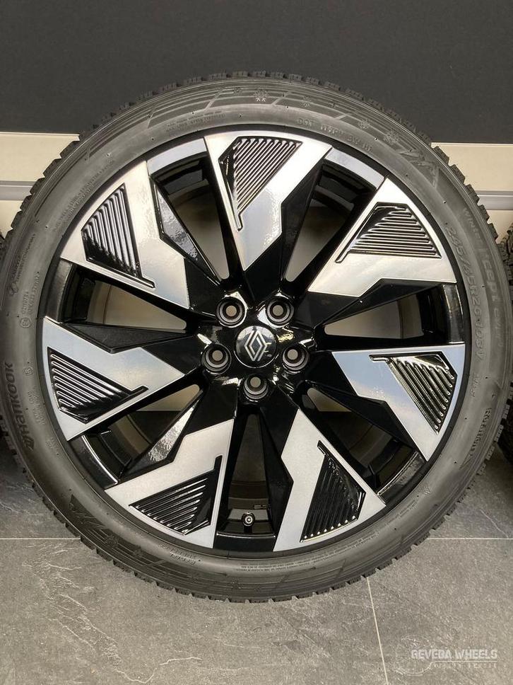 20” originele Renault Rafale velgen + winterbanden 5x114.3, Auto-onderdelen, Banden en Velgen, Banden en Velgen, Winterbanden