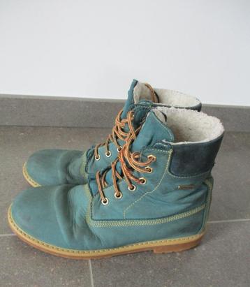 Bottes en nubuck, taille 38, Daumling, Vert, Boots et Botinnes, Porté